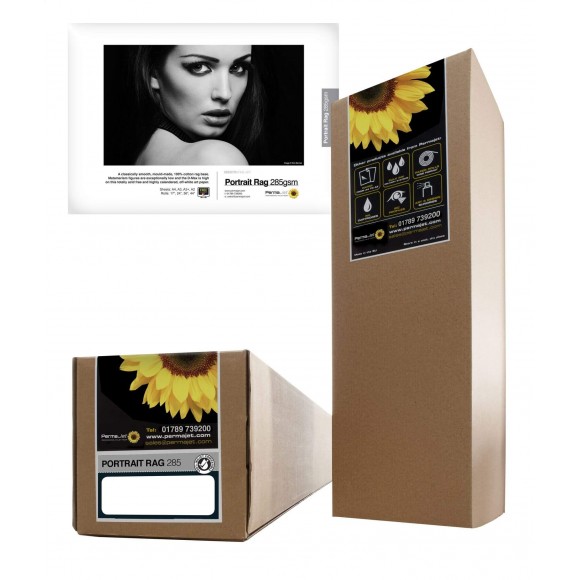 PermaJet Portrait Rag 285gsm 17 Inch Roll x 15M PJ61357
